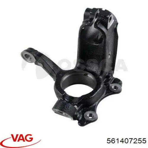 Czop (zwrotnica) przedni lewy VAG 561407255 cena, od 89,35 USD
