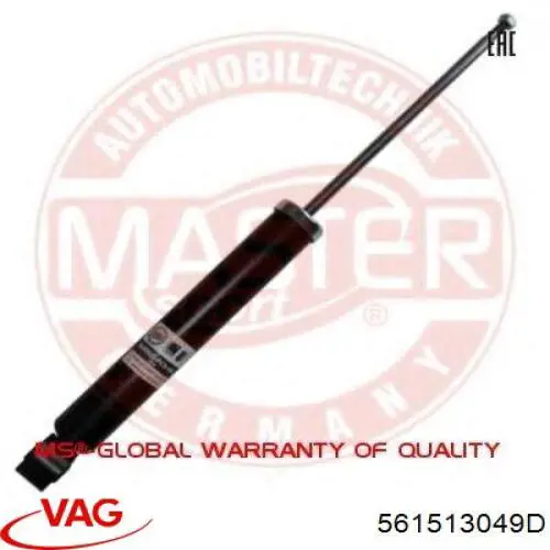 Amortyzator tylny 561513049D VAG