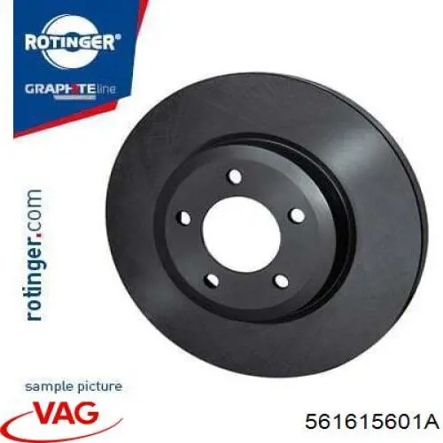 Tarcza hamulcowa tylna VAG 561615601A cena, od 34,14 USD