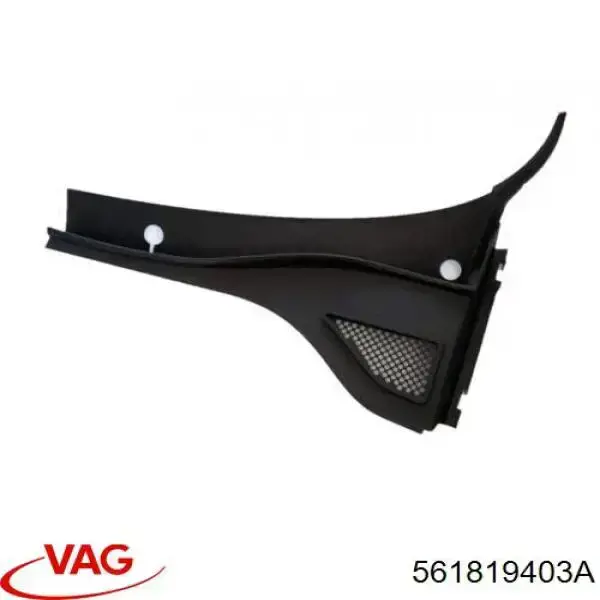 Podszybie szyby czołowej VAG 561819403A cena, od 70,58 USD