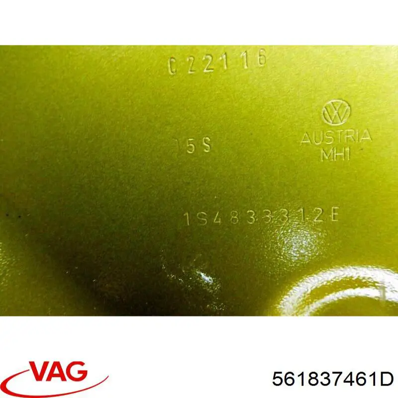 Do koszyka 561837461D VAG Mechanizm podnoszenia szyby drzwi przednich lewych