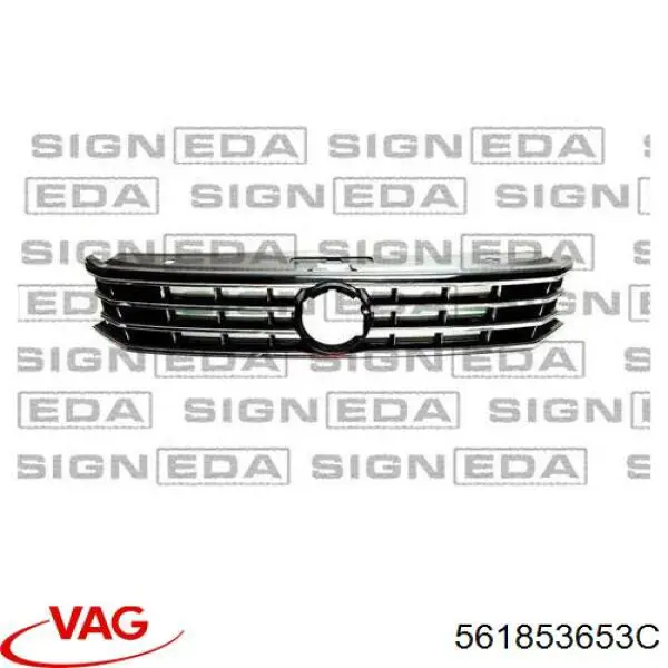 561853653C VAG Atrapa chłodnicy