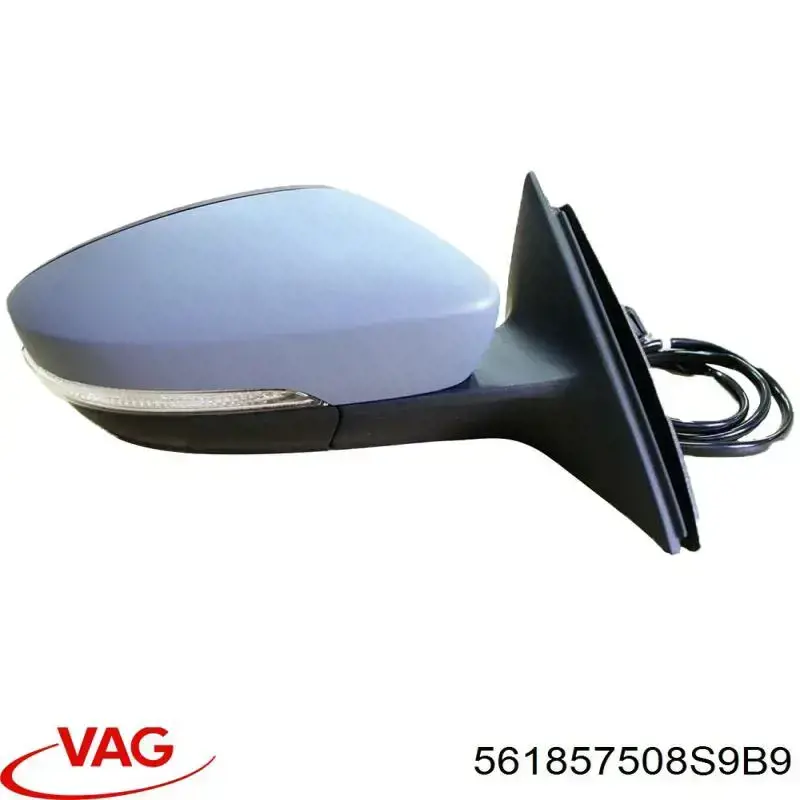 561857508S9B9 VAG Lusterko wsteczne prawe