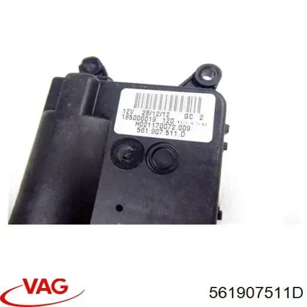 Silniczek sterujący klapą recyrkulacji powietrza VAG 561907511D cena, od 23,53 USD