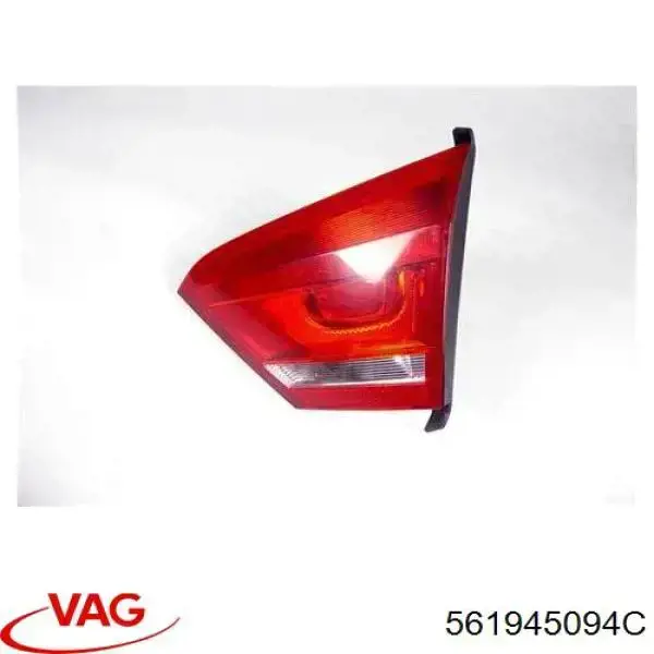 Lampa zespolona tylna prawa wewnętrzna VOLKSWAGEN Passat (A32, A33, B7)