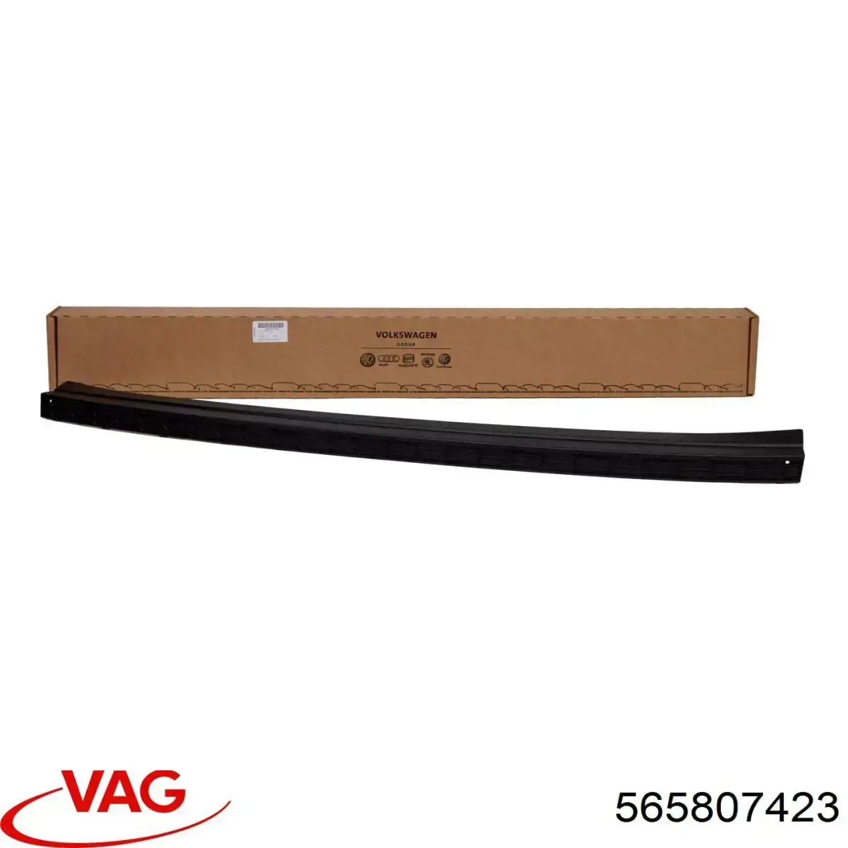 Nakładka zderzaka tylnego górna ochronna (stopień-podnóżek) VAG 565807423 cena, od 26,18 USD