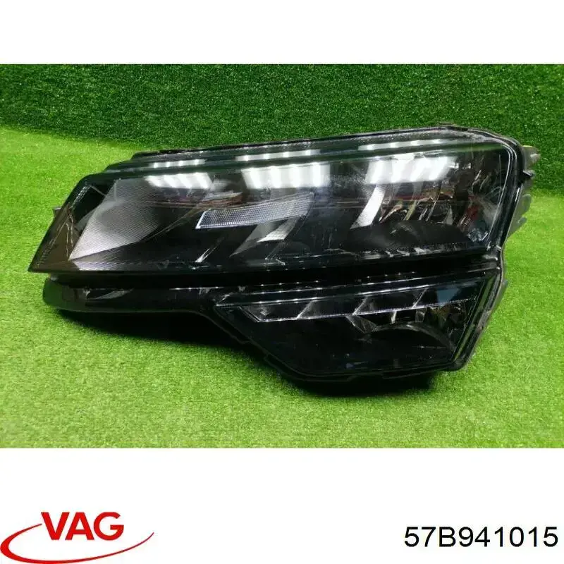 57B941015 VAG Reflektor lewy