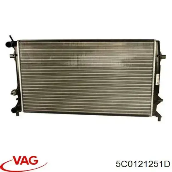 Chłodnica silnika VAG 5C0121251D cena, od 87,32 USD
