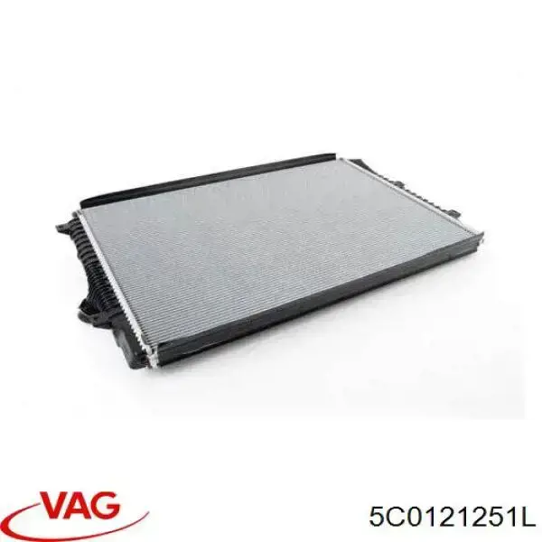 Chłodnica silnika VAG 5C0121251L cena, od 109,18 USD