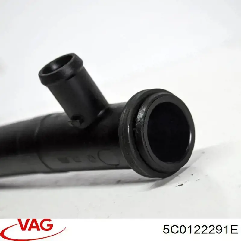 5C0122291E VAG Kołnierz przewodu płynu chłodzącego (wg kodów 6Q0122291F i 1J0121619A VAG)