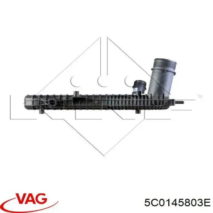 Chłodnica intercoolera VAG 5C0145803E cena, od 117,20 USD