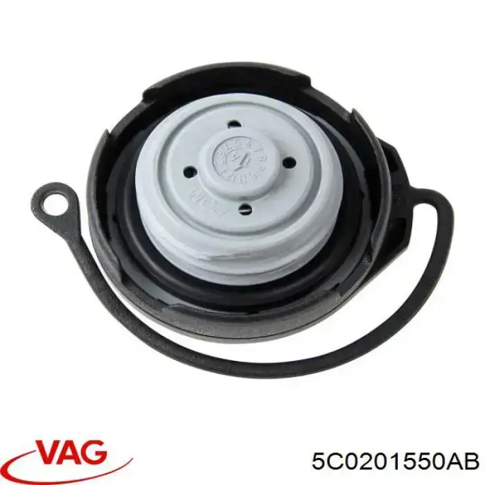Korek wlewu paliwa VAG 5C0201550AB cena, od 15,69 USD