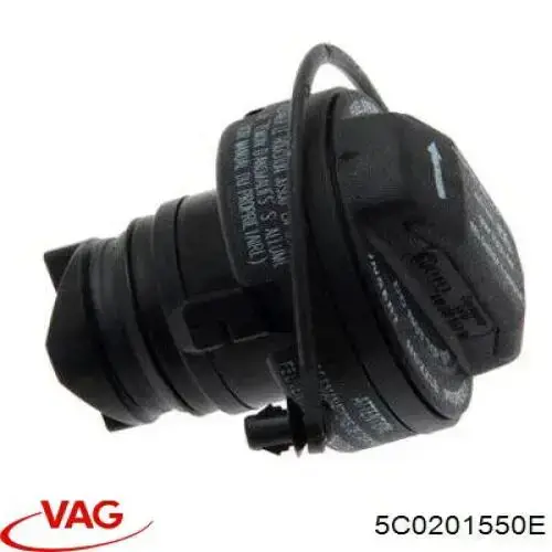 Korek wlewu paliwa VAG 5C0201550E cena, od 108,06 USD