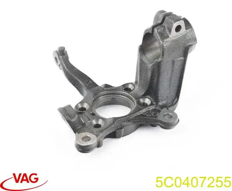 5C0407255 VAG Czop (zwrotnica) przedni lewy