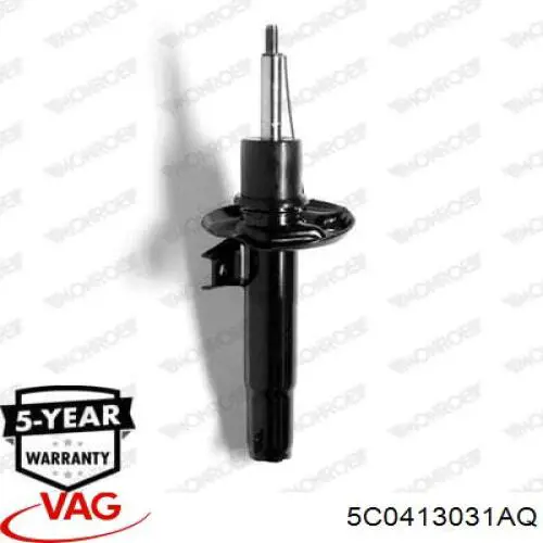 Do koszyka 5C0413031AQ VAG Amortyzator przedni