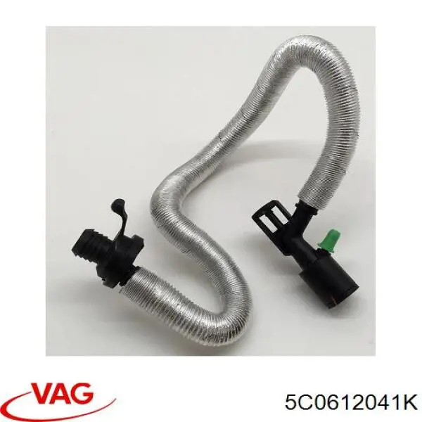 1K0612041KB VAG Zaślepka haku holowniczego zderzaka przednia
