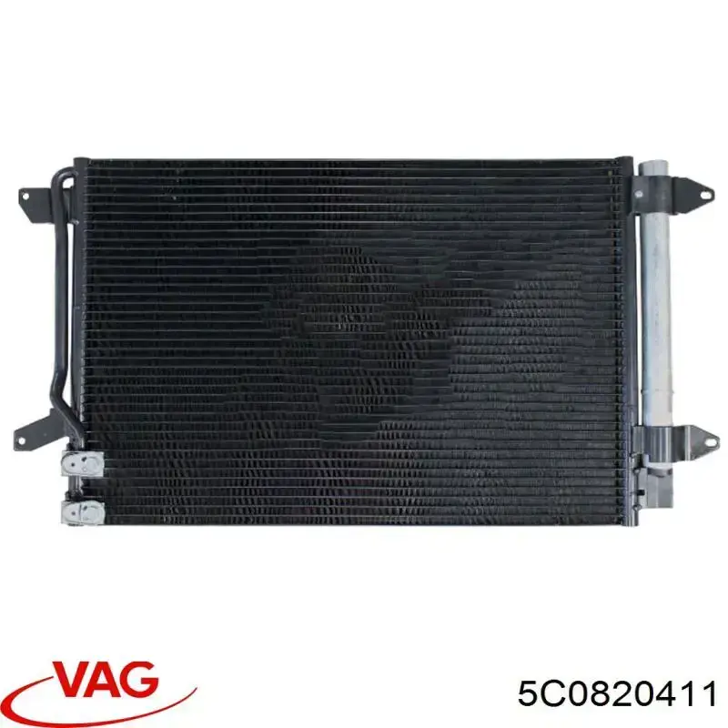 5C0820411 VAG chłodnica klimatyzacji