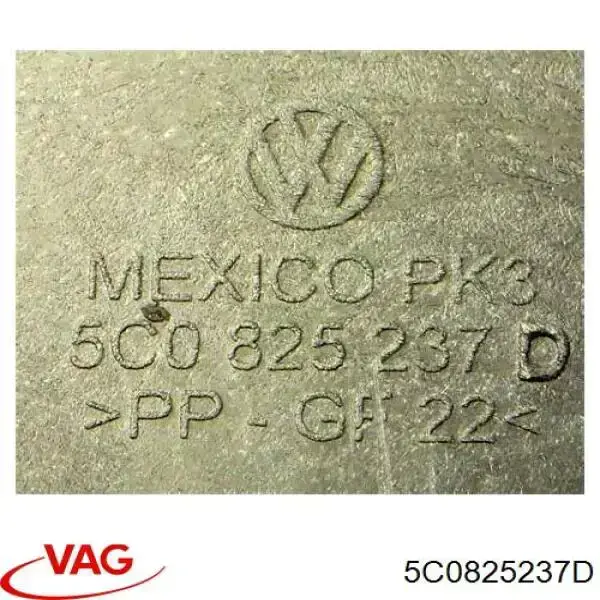 Osłona silnika, miski (przedziału silnika) do Volkswagen Jetta VI 162, 163, AV3, AV2, AY2, AY3