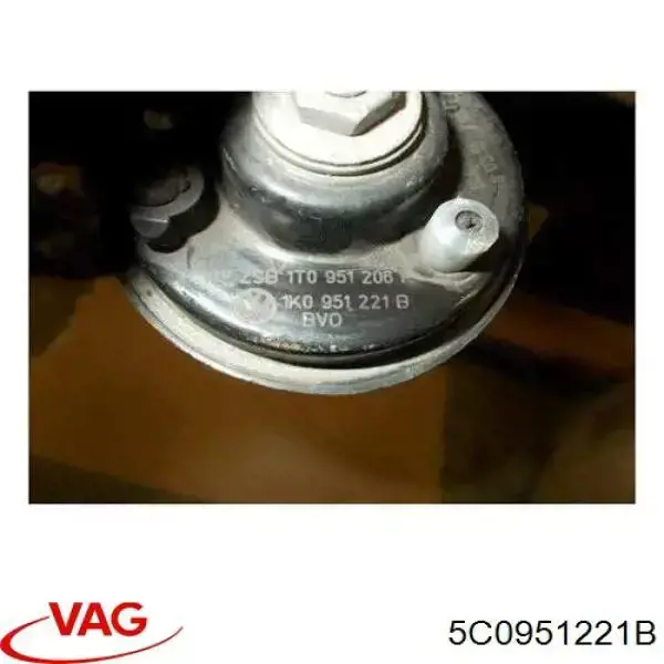 5C0951221B VAG Sygnał dźwiękowy (klakson)