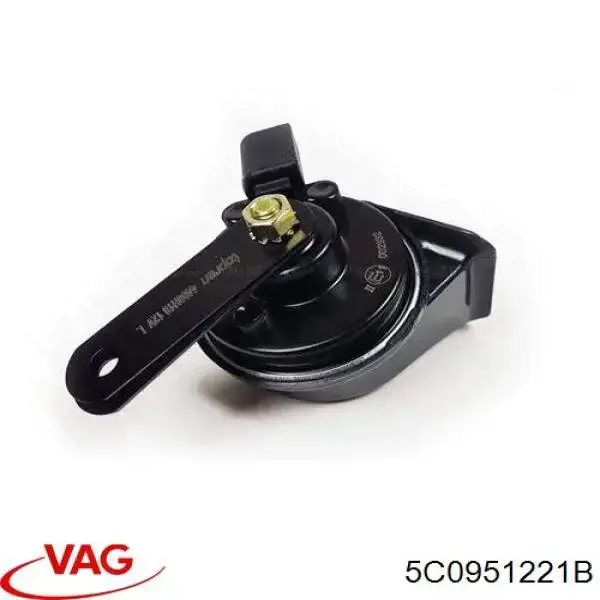 Sygnał dźwiękowy (klakson) 5C0951221B VAG