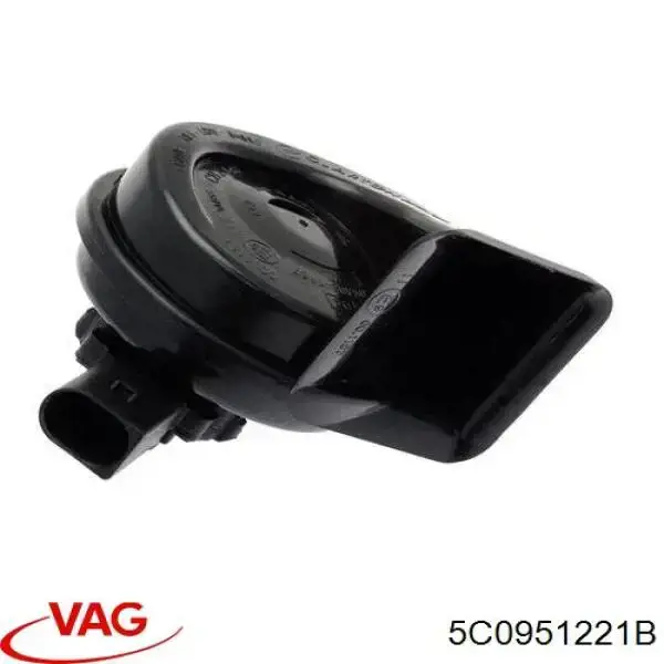 Sygnał dźwiękowy (klakson) VAG 5C0951221B cena, od 17,49 USD