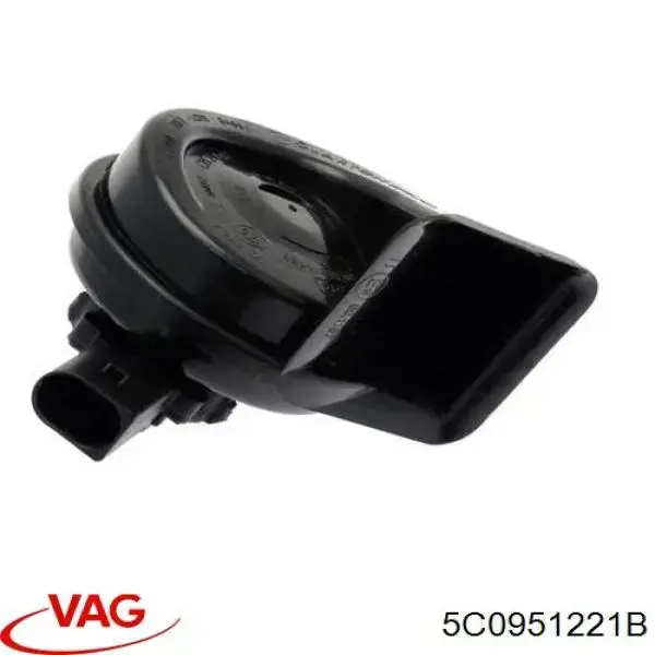 Sygnał dźwiękowy (klakson) 5C0951221B VAG