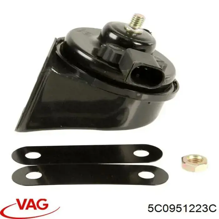 Do koszyka 5C0951223C VAG Sygnał dźwiękowy (klakson)