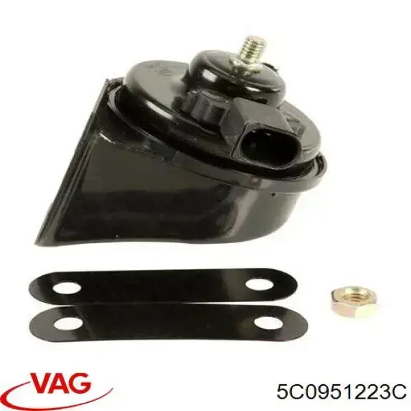 Do koszyka 5C0951223C VAG Sygnał dźwiękowy (klakson)