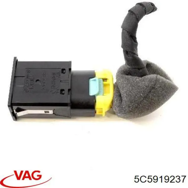 Przełącznik do dezaktywacji poduszki bezpieczeństwa pasażera VAG 5C59192375PR cena, od 54,48 USD