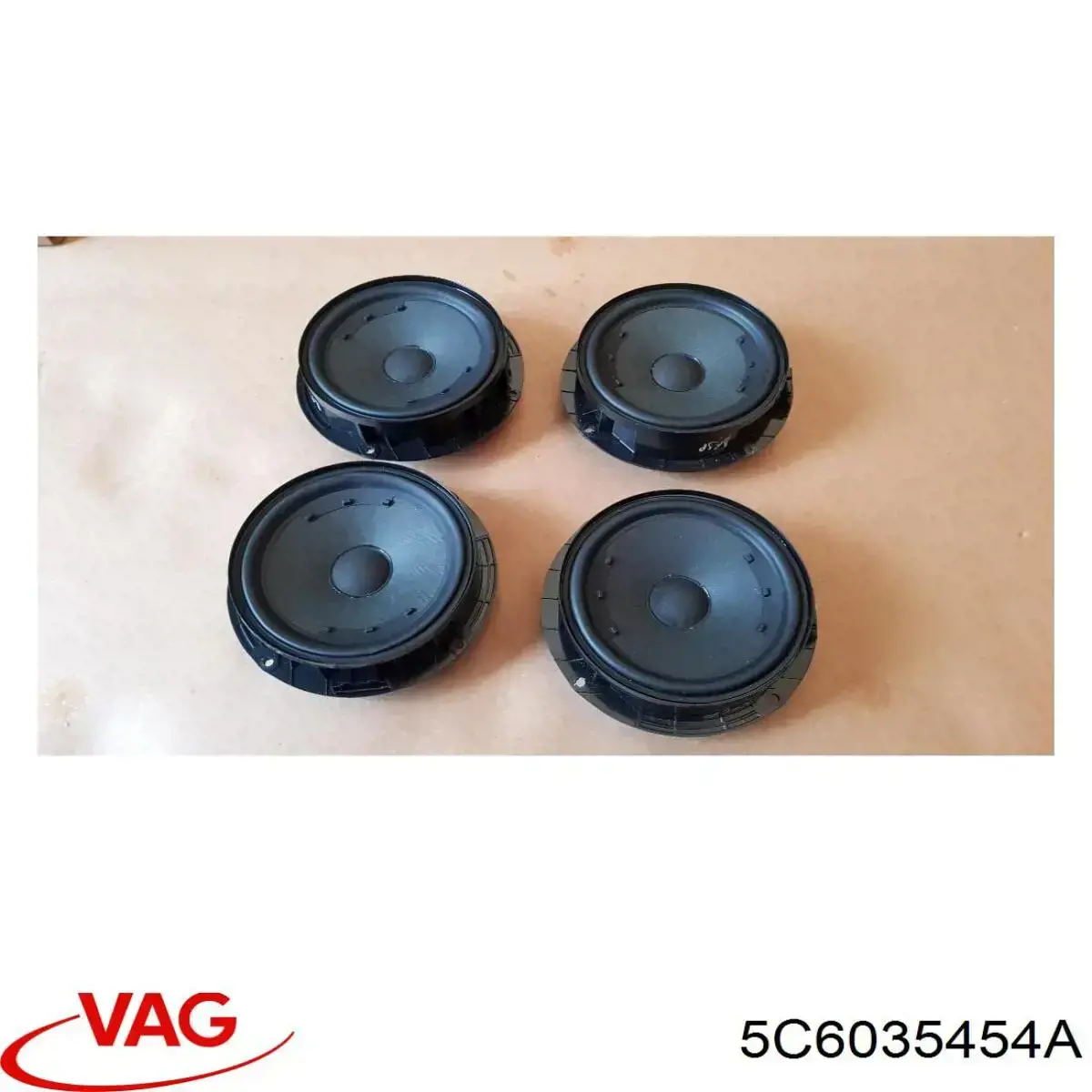 Głośnik drzwi przednich VAG 5C6035454A cena, od 80,53 USD