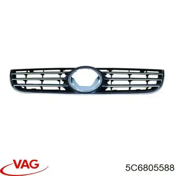 5C6805588 VAG Osłona chłodnicy kompletna (panel mocowania reflektorów)