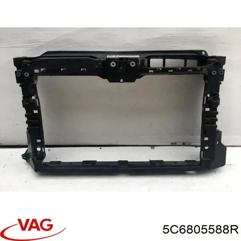 Do koszyka 5C6805588R VAG Osłona chłodnicy kompletna (panel mocowania reflektorów)