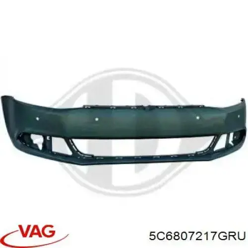 Do koszyka 5C6807217GRU VAG Zderzak przedni