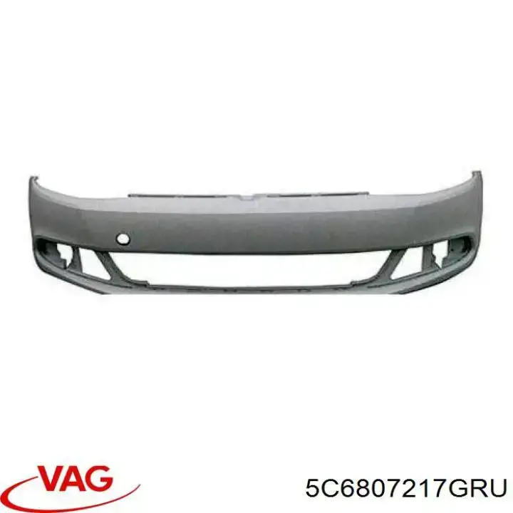 Zderzak przedni VAG 5C6807217GRU cena, od 71,59 USD