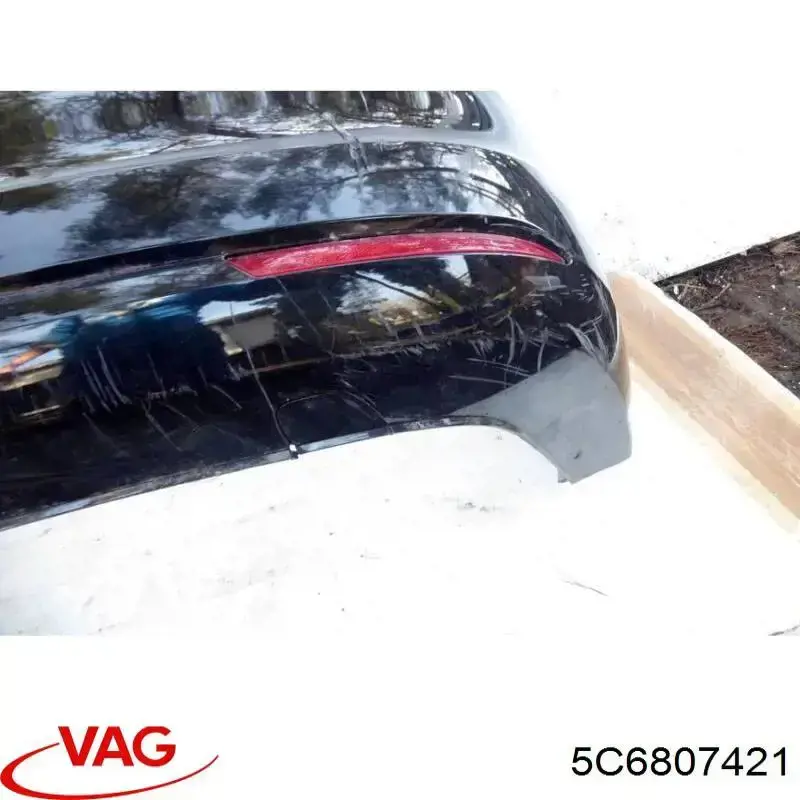 Do koszyka 5C6807421 VAG Zderzak tylny
