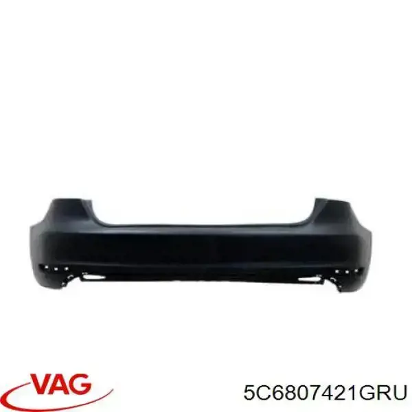 5C6807421GRU VAG Zderzak tylny