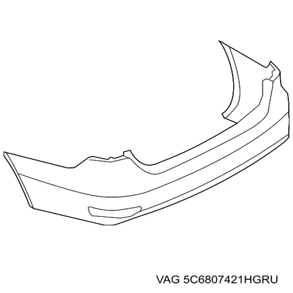 Zderzak tylny 5506009535951P 4max