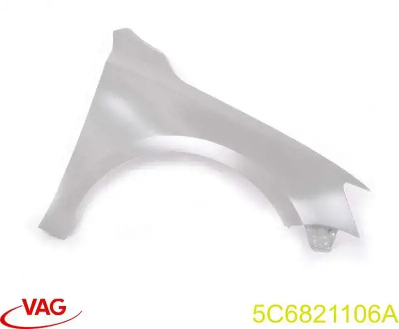 5C6821106A VAG Błotnik przedni prawy