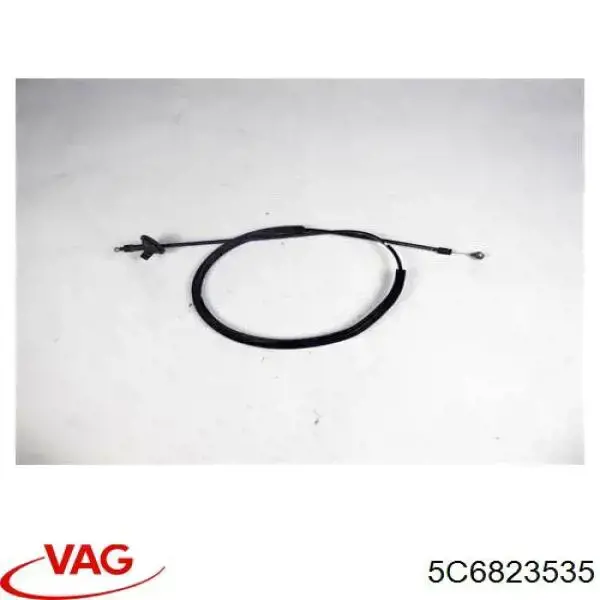 5C6823535 VAG Linka otwierania maski tylna