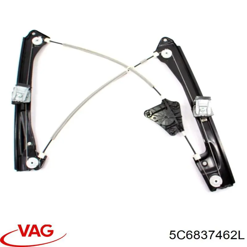 5C6837462L VAG Mechanizm podnoszenia szyby drzwi przednich prawych