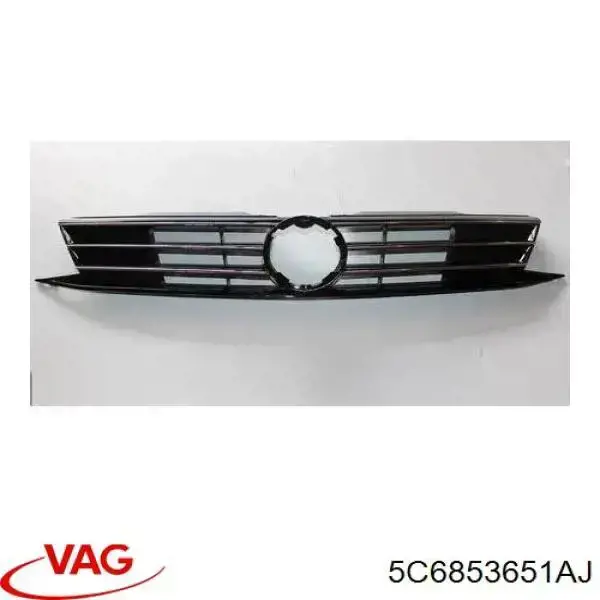Atrapa chłodnicy VAG 5C6853651AJ cena, od 93,13 USD