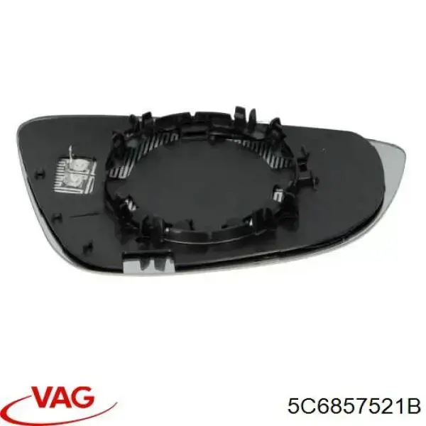 Do koszyka 5C6857521B VAG Wkład lusterka wstecznego lewego