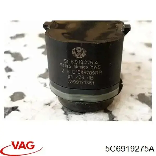 5C6919275A VAG Czujnik parkowania przedni/tylny boczny