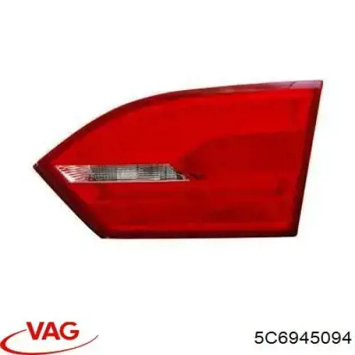 5C6945094 VAG Lampa zespolona tylna prawa wewnętrzna