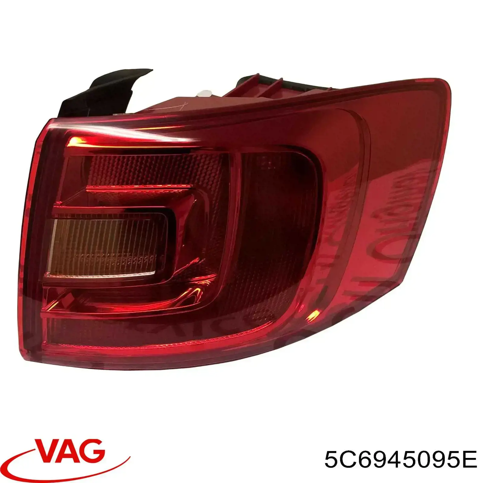 Lampa zespolona tylna lewa zewnętrzna VAG 5C6945095E cena, od 72,50 USD