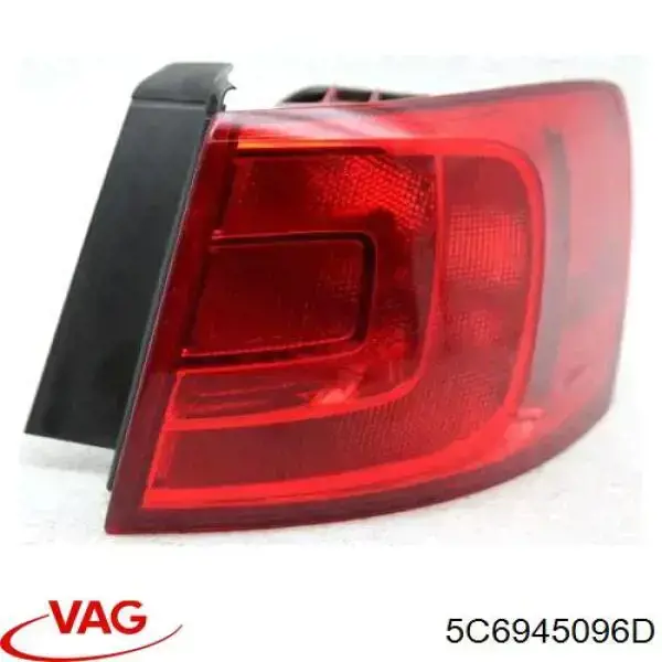 5C6945096D VAG Lampa zespolona tylna prawa zewnętrzna