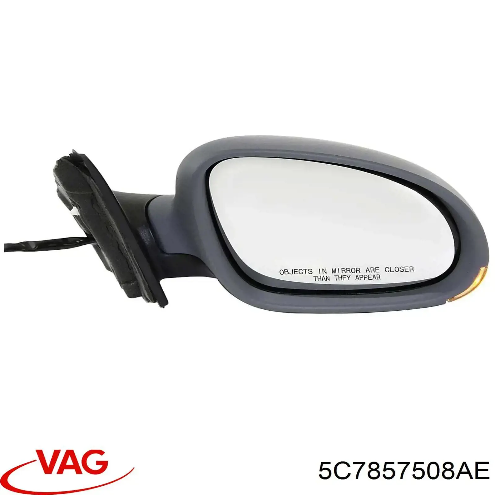 5C7857508AE VAG Lusterko wsteczne prawe