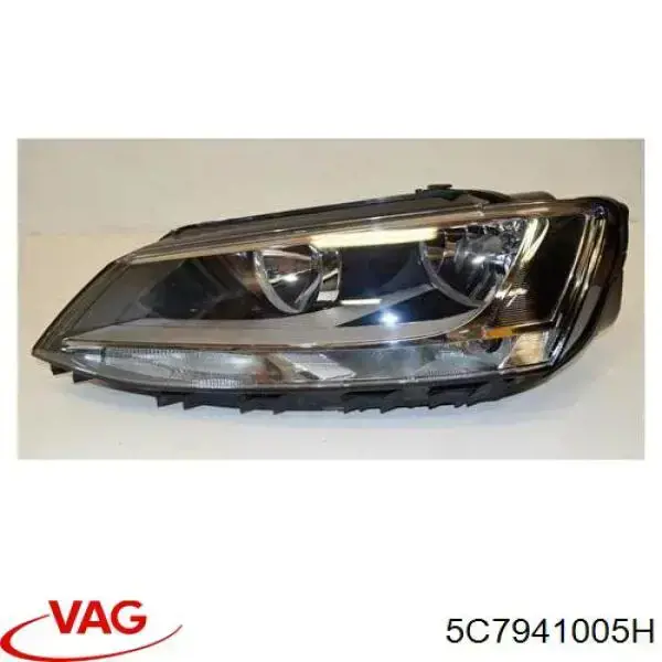 Reflektor lewy VAG 5C7941005H cena, od 178,37 USD