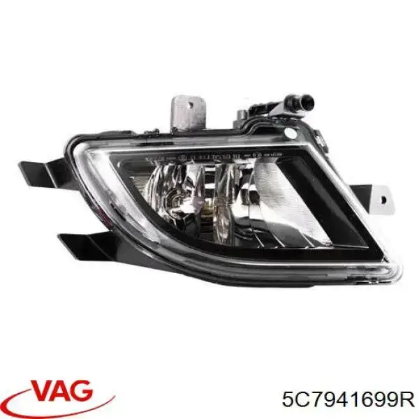 Lampa przeciwmgielna lewa VAG 5C7941699R cena, od 42,46 USD