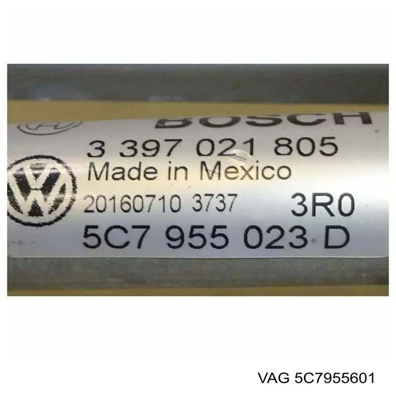 Do koszyka 5C7955601 VAG Mechanizm wycieraczek